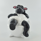 Comical Sheep Bath Figurine