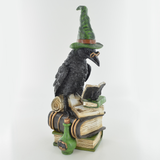 Witchcraft Raven On Books H:26.3cm