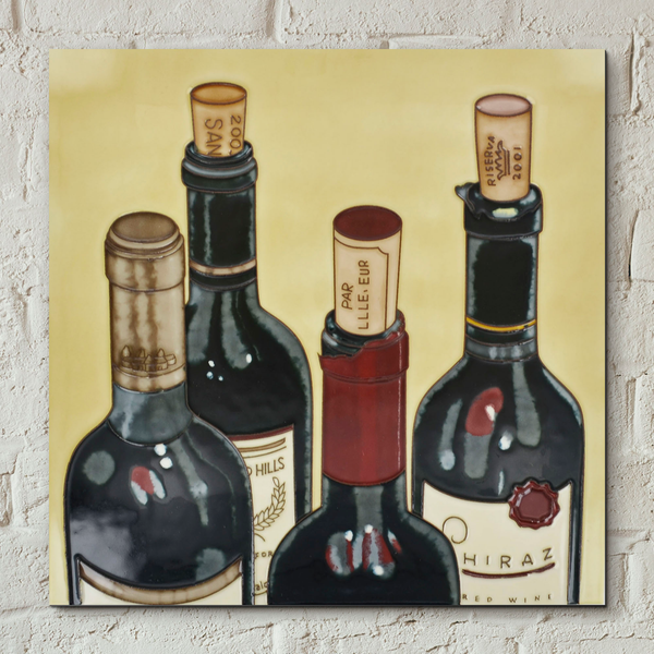 Cellar Selection By M. Fabiano, 12x12 inches Decorative Ceramic Tile