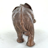 Mother and Baby Elephant Cold Cast Bronze Sculpture - Prezents.com