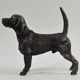 Beagle Cold Cast Bronze Sculpture - Prezents.com