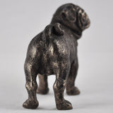 Pug Cold Cast Bronze Sculpture - Prezents.com