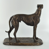 Gus Bronze Effect Resin Greyhound by Harriet Glenn 19cm 33851