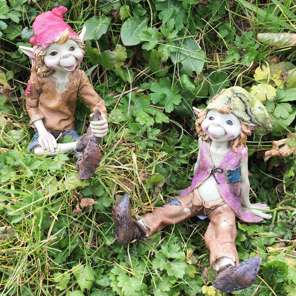 Pixies Sitting Sculptures by Tony Fisher - Prezents.com