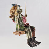 Pixie Couple on a Swing Sculpture by Tony Fisher - Prezents.com