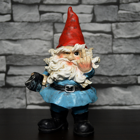 Gnome- Middle Finger