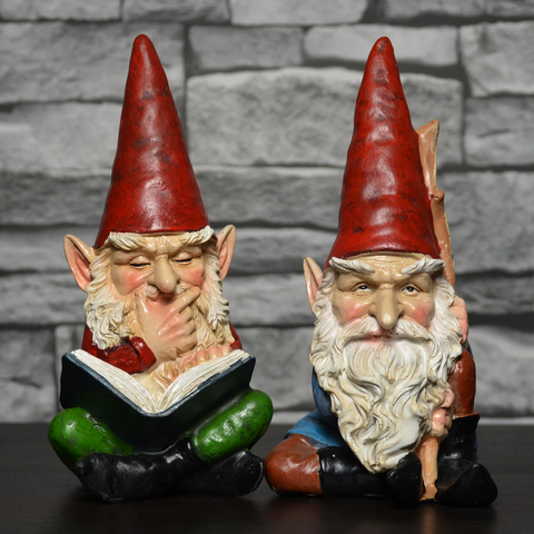 Gnome- Set of Two Sitting