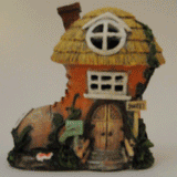Fairy House - Thatched Boot with Lights - Prezents.com