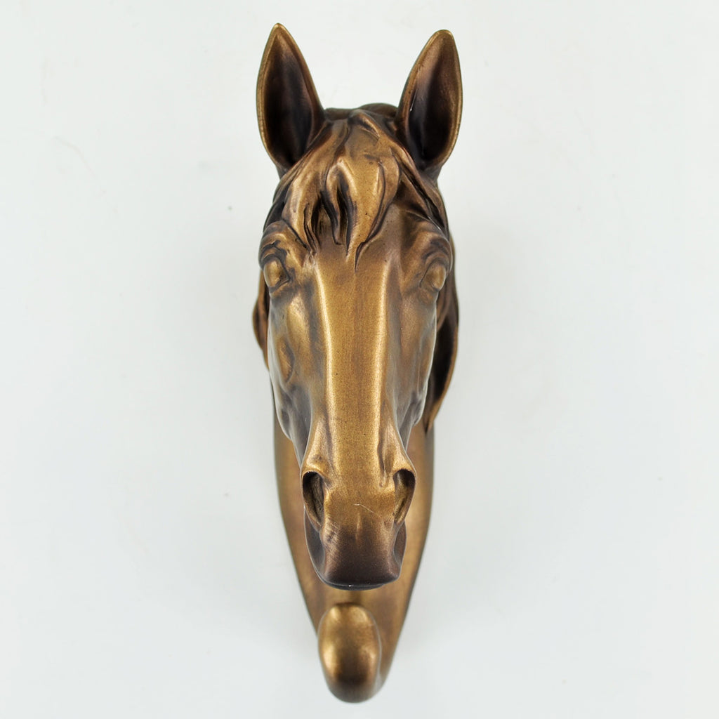 Horse Head Bronze Coat Hook – Prezents