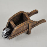 Miniature Wooden Wheelbarrow for the Fairy Garden - Prezents.com