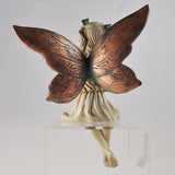 Forest Fairy Holding a Bird Shelf Sitting Sculpture - Prezents.com