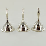 Three Silver Bells with Magic Symbols - Prezents.com