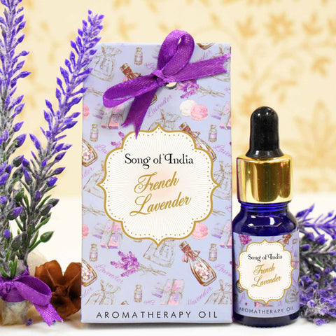 Lavender Aroma Therapy Oil in Beautiful Gift Box 10ml - Prezents.com