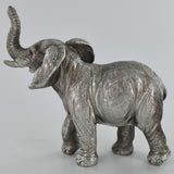 Small Elephant Silver Sculpture - Prezents.com