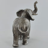 Small Elephant Silver Sculpture - Prezents.com