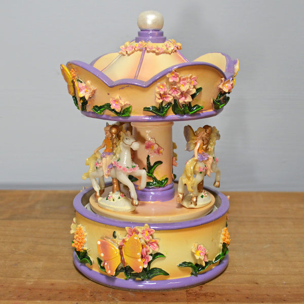 Musical Carousel - Fairy Garden - Prezents.com