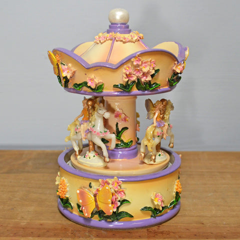 Musical Carousel - Fairy Garden - Prezents.com