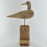 Seagull on Post Ornament