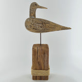 Seagull on Post Ornament