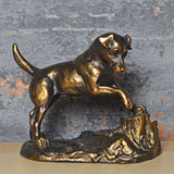 Jack Russell Bronze Effect Sculpture by Harriet Glen - Prezents.com