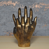 Hands Entwined Bronze Effect Sculpture