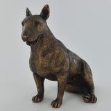Bull Terrier Bronze Effect Sculpture - Prezents.com