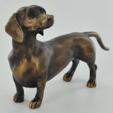 Dachshund Bronze Effect Sculpture - Prezents.com
