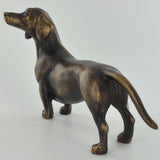 Dachshund Bronze Effect Sculpture - Prezents.com
