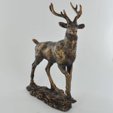 Highland Monarch Bronze Effect Sculpture by David Geenty - Prezents.com