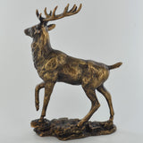 Highland Monarch Bronze Effect Sculpture by David Geenty - Prezents.com