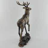 Highland Monarch Bronze Effect Sculpture by David Geenty - Prezents.com