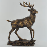 Highland Monarch Bronze Effect Sculpture by David Geenty - Prezents.com