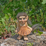 Troll Town - Troll Holding Her Dress - Prezents.com