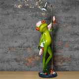 Comical Frogs - Showering