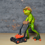 Comical Frogs - Gardener