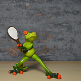 Comical Frogs - The Tennis Ace