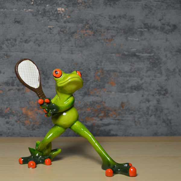 Comical Frogs - The Tennis Ace