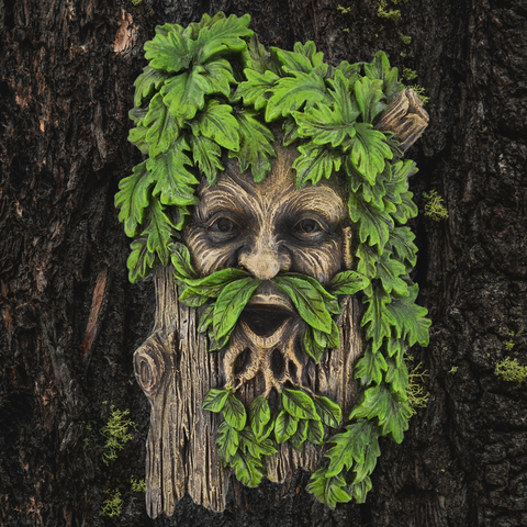 Tree Face Plaque - Merlin
