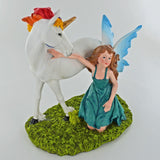 Summer Fairy Blue, with Unicorn - Prezents.com