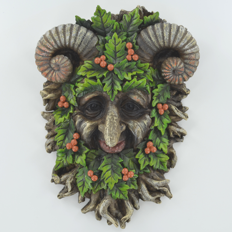 Firethorn Tree Ent Face Plaque - Wall Plaque