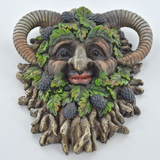 Obsidian Tree Ent Face Plaque - Wall Plaque
