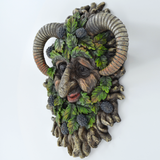 Obsidian Tree Ent Face Plaque - Wall Plaque