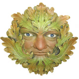 Green Heritage Greenman Garden Wall Art by David Lawrence - Prezents.com