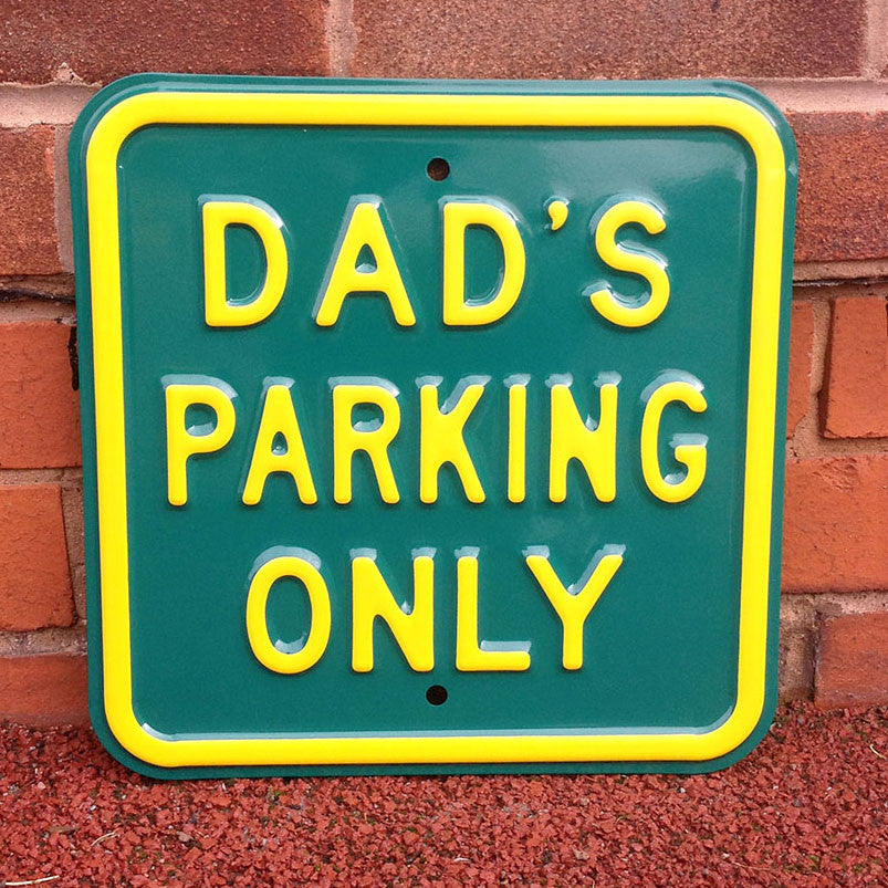 Retro American Style "Parking Only" Signs
