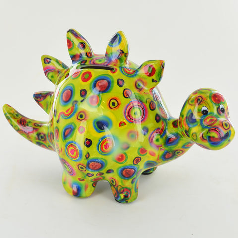 Pomme Pidou Zorc the Dinosaur Animal Money Bank - Green