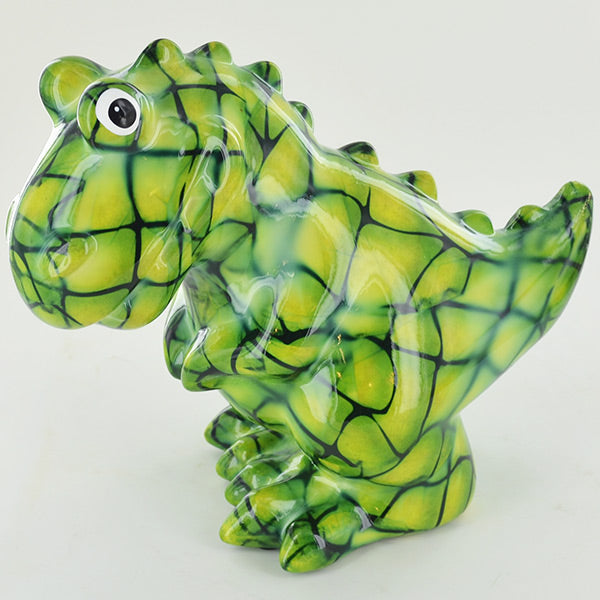 Pomme Pidou HUGO DOG Money Box Decoupage Ceramic Piggy Bank With