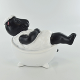 Comical Sheep Bath Figurine