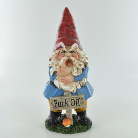 Gnome Figurine F*ck Off!