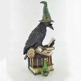 Witchcraft Raven On Books H:26.3cm
