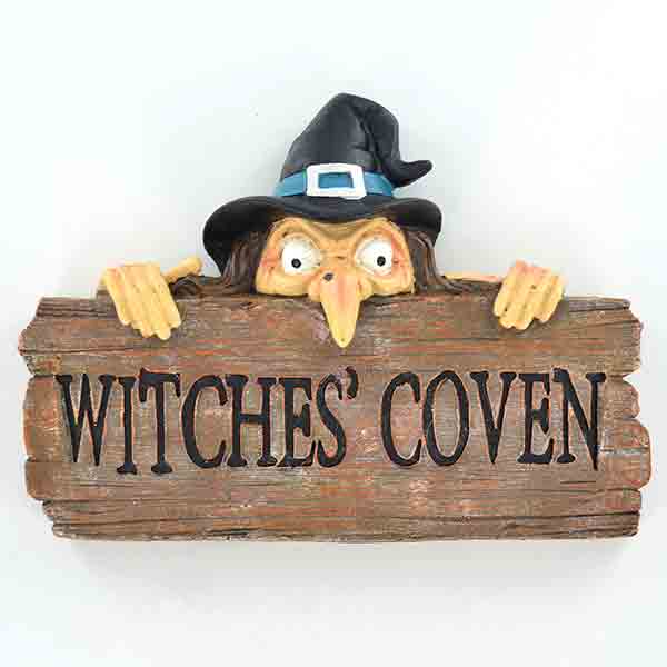 Witches' Coven Hanging Plaque/Sign 39984